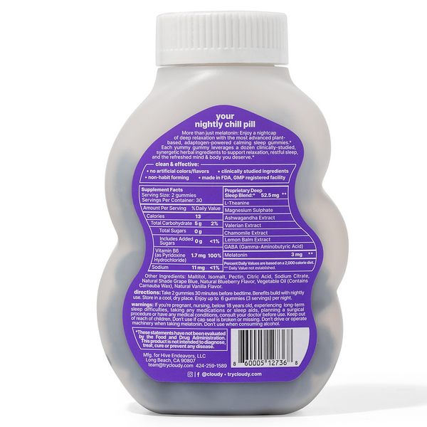 Load image into Gallery viewer, Mellows Relaxing Sleep Gummies