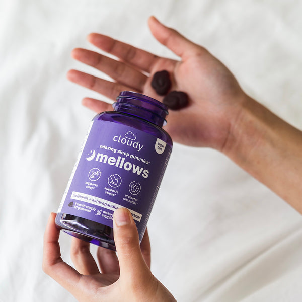 Load image into Gallery viewer, Mellows Relaxing Sleep Gummies