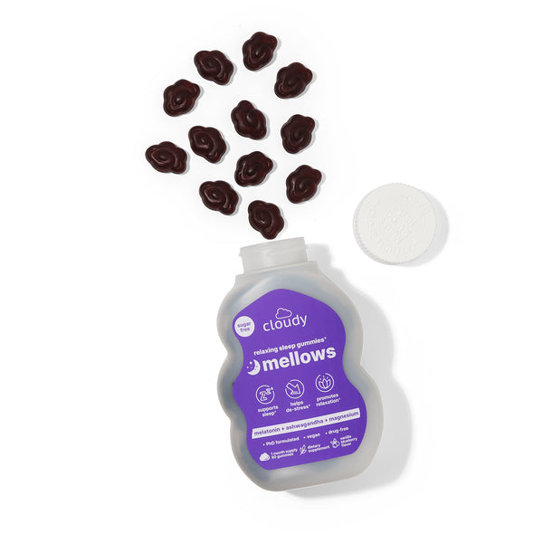 Load image into Gallery viewer, Mellows Relaxing Sleep Gummies
