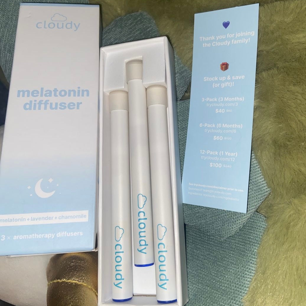 Cloudy® Melatonin Portable Aroma Diffuser