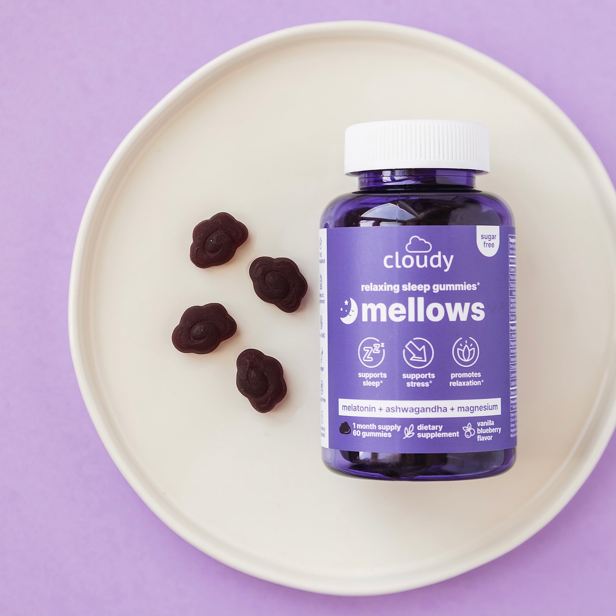 Sleep Melatonin Gummies For Adults Sugar Free - Natural Melatonin Sleep