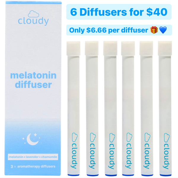 Cloudy Melatonin Diffuser (BUY 3, GET 3 FREE) Cloudy Melatonin Diffuser (BUY 3, GET 3 FREE)