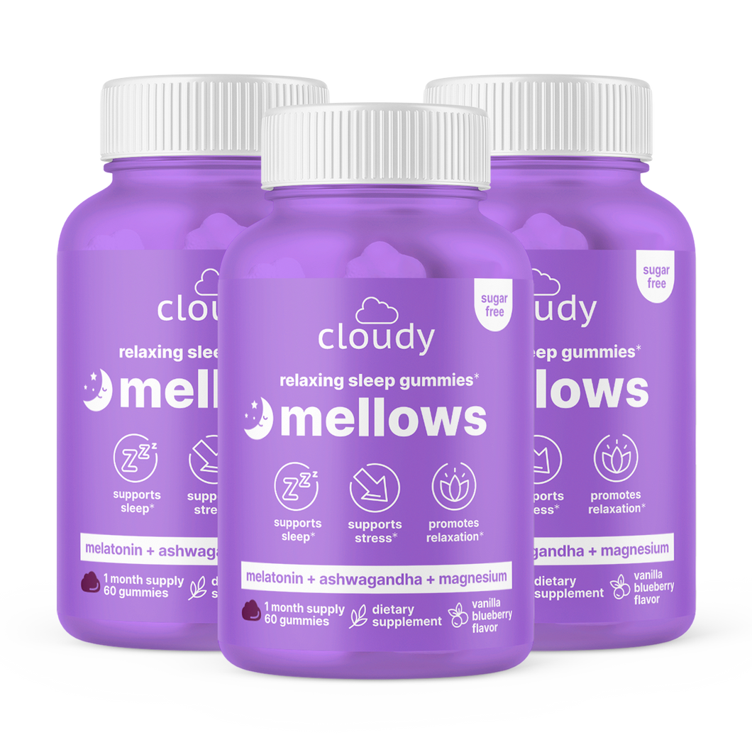 Mellows Relaxing Sleep Gummies